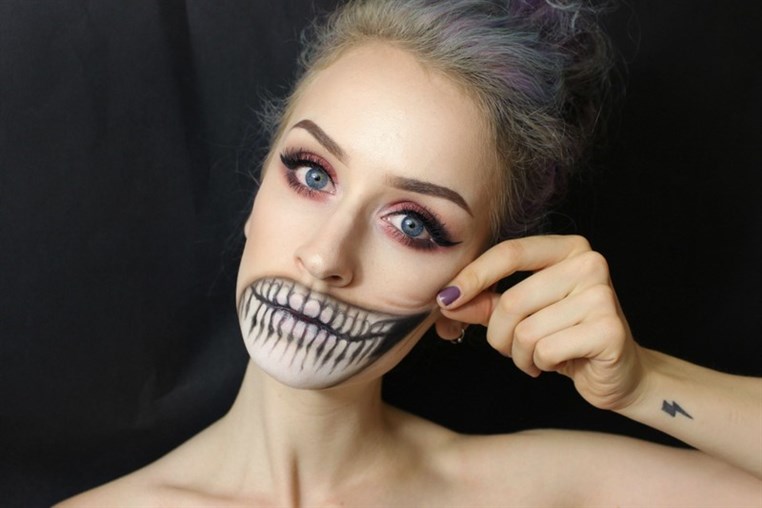 28 Horrifying Halloween Makeup Ideas That Look a Little Too Real